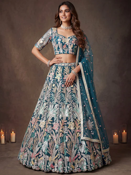 Designer Embroidered Lehenga