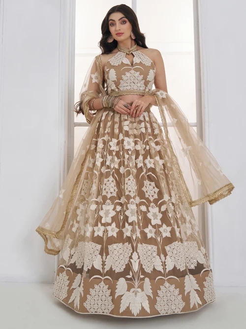 Party Wear Georgette Lehenga